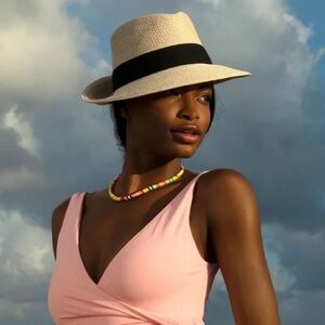 Eric Javits Classic Fedora Sun Hat one size
